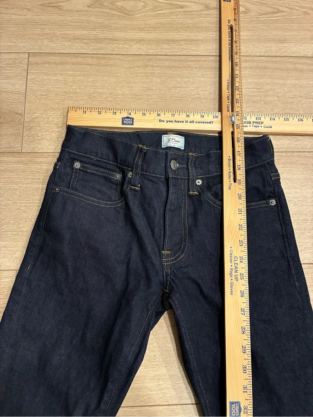 J. Crew Men’s 250 Skinny Fit Stretch on Demand Jean Japanese Denim Size 28x28